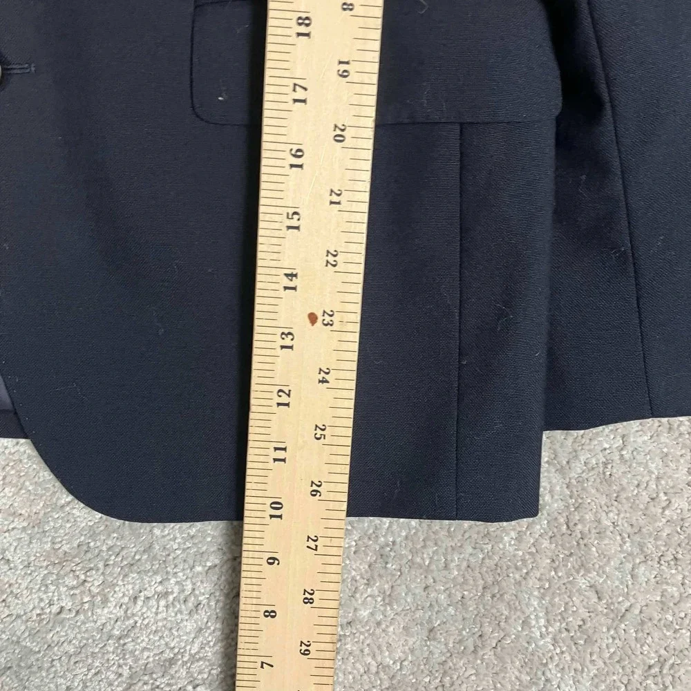 Bonobos Blazer Mens 38S Navy Blue Marzotto Italian Wool Standard Fit Suit Jacket